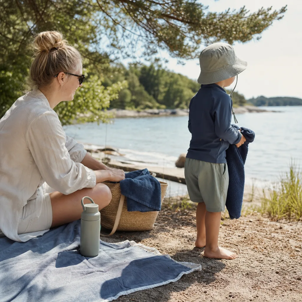 Välja UV-dräkt till barn – komplett guide - redaktionell bild